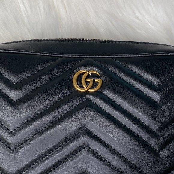 Gucci GG Marmont Matelasse Square Belt Bag - Picture 2 of 16